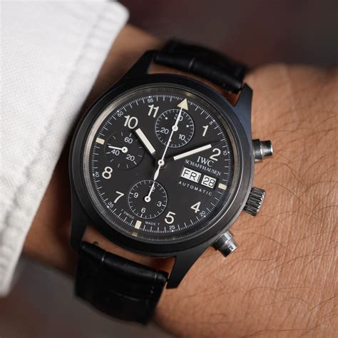 iwc fliegerchronograph reference 3705|iwc ceramic cased flieger.